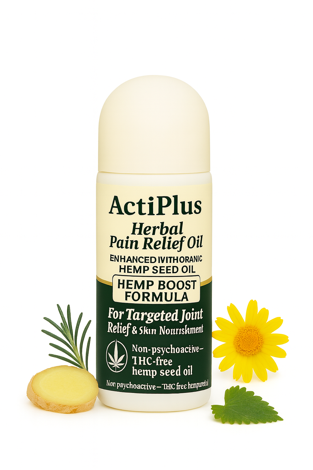 ActiPlus Relief Duo – Spray & Hemp Boost Roll-On Combo
